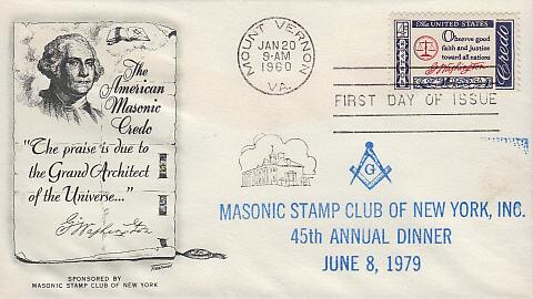 Masonic Stamp Club New York
